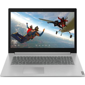  Ноутбук Lenovo IdeaPad L340-17API (81LY001YRU) Ryzen 3 3200U/4Gb/1Tb/SSD128Gb/Radeon Vega 3/17.3"/TN/HD+/Win10/silver 