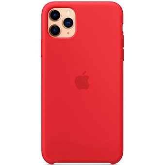  Чехол Silicone Case для iPhone 11 Pro Max (Красный) (14) 