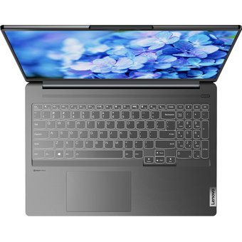  Ноутбук Lenovo IdeaPad 5 Pro 16IHU6 82L90010RK 16"(2560x1600 120Hz)/Intel Core i7 11370H(3.3Ghz)/16384Mb/1024SSDGb/noDVD/Ext:nVidia GeForce MX450 