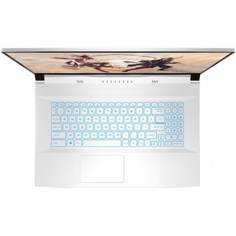  Ноутбук MSI Sword 17 A11UD-809XRU (9S7-17L213-809) White 17,3" FHD i5-11400H/16Gb/512Gb SSD/RTX3050Ti 4Gb/DOS 