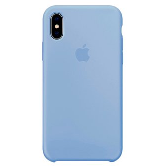  Чехол Silicone Case для iPhone XS Max (Голубой) (16) 