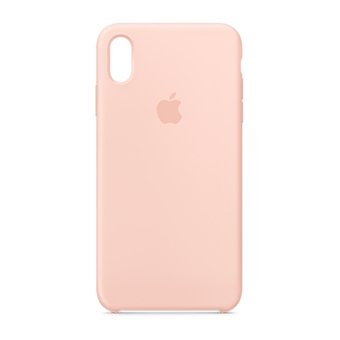  Чехол Silicone Case для iPhone XS Max (Пудровый)(19) 