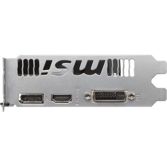  Видеокарта MSI GTX 1050 Ti 4GT OCV1 GeForce GTX 1050TI 4096Mb 128bit GDDR5 1341/7008 DVIx1/HDMIx1/DPx1/HDCP Ret 