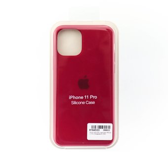  Чехол Silicone Case для iPhone 11 Pro (Бордовый) (42) 