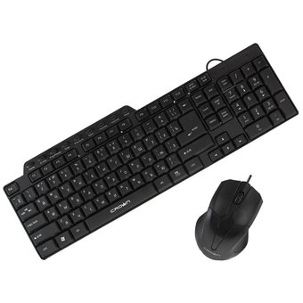  Комплект клавиатура и мышь CROWN CMMK-520B 
