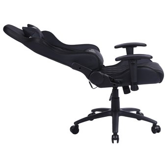  Кресло игровое Cactus CS-CHR-0099BL черный с подголов. 