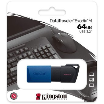  USB-флешка KINGSTON (DTXM/64GB) USB3.2 64GB 