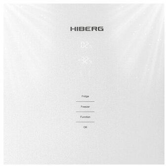  Холодильник HIBERG RFC-400DX NFGW inverter 