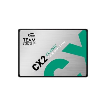  SSD Team Group CX2 (T253X6002T0C101) 2.5"; 2TB SATA 6Gb/s, 540/490, MTBF 1M, 3D TLC, 1600TBW, 0,73DWPD, RTL 