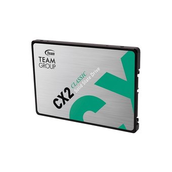  SSD Team Group CX2 (T253X6002T0C101) 2.5"; 2TB SATA 6Gb/s, 540/490, MTBF 1M, 3D TLC, 1600TBW, 0,73DWPD, RTL 