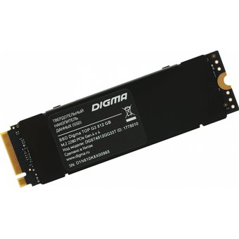  SSD Digma Top G3 (DGST4512GG33T) PCI-E 4.0 x4 512Gb M.2 2280 