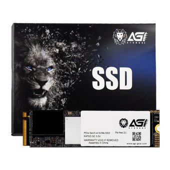  SSD AGI AI218 (AGI2T0GIMAI218) M.2 2280 2TB PCIe Gen 3x4 3D TLC (610330) 