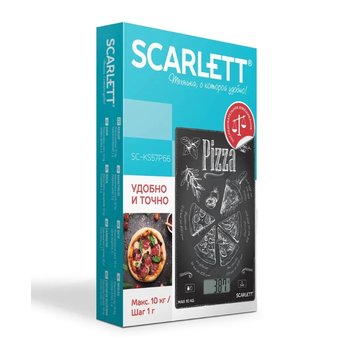 Весы кухонные SCARLETT SC-KS57P66 