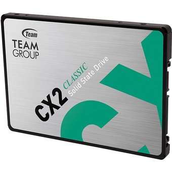  SSD Team Group СX2 (T253X6256G0C101) 2.5" 256GB SATA 6Gb/s, 500/400, MTBF 1M, 200TBW, RTL 