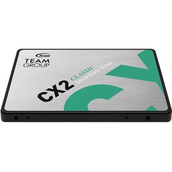  SSD Team Group СX2 (T253X6256G0C101) 2.5" 256GB SATA 6Gb/s, 500/400, MTBF 1M, 200TBW, RTL 