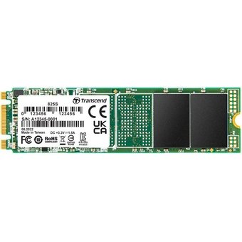  SSD Transcend MTS825 (TS500GMTS825S) M.2 500Gb (SATA3, up to 530/480MBs, 3D NAND, 180TBW, 22x80mm) 