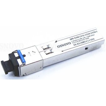  Модуль Osnovo SFP-S1SC13-G-1550-1310-I 