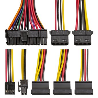  Блок питания ExeGate M500 EX292236RUS 500W (SFX, APFC, КПД 87 (80 Plus Silver), 8cm fan, 24pin, 4+4pin, 3xSATA) 