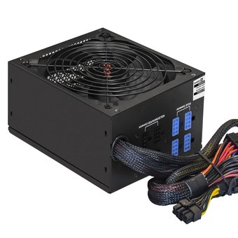  Блок питания ExeGate 400PPX EX292174RUS-S 400W (ATX, APFC, SC, КПД 80 (80 Plus), 14cm fan, 24pin, (4+4)pin, PCIe, 5xSATA, 4xIDE, FDD, кабель 220V) 
