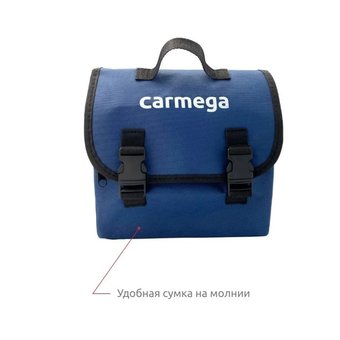  Компрессор CARMEGA CARM-AC-40 синий 
