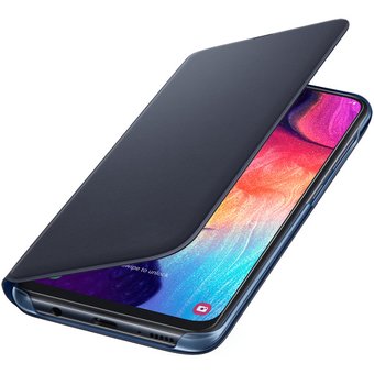  Чехол-книжка Wallet Cover для Samsung A50/A30S (чёрный) 
