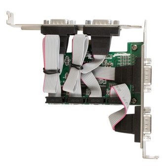  Контроллер Exegate EXE-310 EX283705RUS PCI-E, 4*COM port (OEM) 