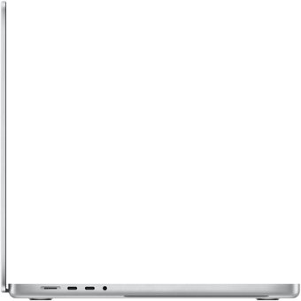  Ноутбук Apple MacBook Pro A2485 MK1E3B/A M1 Pro 10 core 16Gb SSD512Gb/16 core GPU 16.2" (3456x2234)/ENGKBD Mac OS silver 
