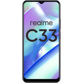  Смартфон Realme C33 4/128Gb Black 