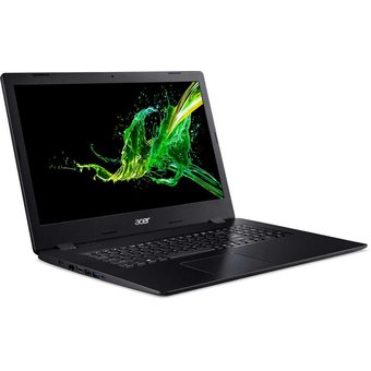  Ноутбук Acer Aspire A317-51KG-38G1 (NX.HELER.006) i3 7020U/4Gb/1Tb/GF Mx130 2Gb/17.3"/FHD/Win10/black 