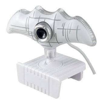  Web-камера Perfeo Bat White 0.3 МПикс, USB 