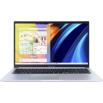  Ноутбук Asus Vivobook 15 M1502I (90NB0Y52-M002R0) Ryzen 5 4600H 8Gb SSD512Gb AMD Radeon 15.6" IPS FHD/ENGKBD noOS silver 