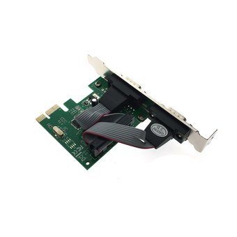  Контроллер Espada WCH382, PCIe2SWCH, PCI-E, 2S port, oem 