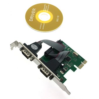  Контроллер Espada WCH382, PCIe2SWCH, PCI-E, 2S port, oem 