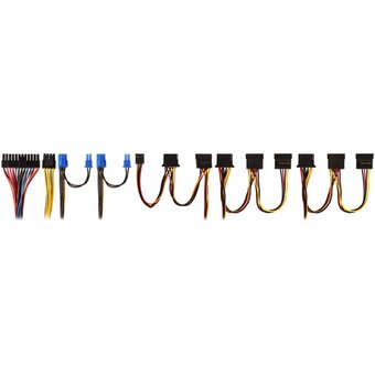  Блок питания ExeGate 900PPE EX292163RUS-PC 900W (ATX, APFC, PC, КПД 80 (80 Plus), 12cm fan, 24pin, 2x(4+4)pin, PCIe, 6xSATA, 4xIDE, black) 