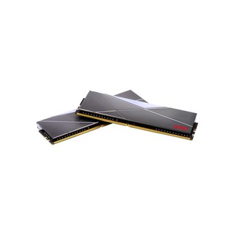  ОЗУ ADATA XPG Spectrix D50 RGB (AX4U320016G16A-ST50) 16GB DDR4 3200 DIMM Grey Gaming Memory Non-ECC, CL16, 1.35V, Heat Shield, RTL 