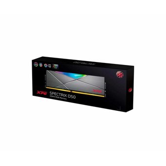  ОЗУ ADATA XPG Spectrix D50 RGB (AX4U320016G16A-ST50) 16GB DDR4 3200 DIMM Grey Gaming Memory Non-ECC, CL16, 1.35V, Heat Shield, RTL 