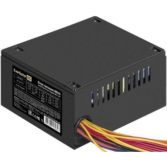  Блок питания ExeGate M600 EX292237RUS 600W (SFX, APFC, КПД 87 (80 Plus Silver), 8cm fan, 24pin, 4+4pin, 3xSATA 