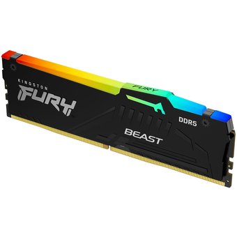  ОЗУ Kingston Fury Beast RGB (KF560C40BBA-16) 16GB 6000MT/s DDR5 CL40 DIMM 