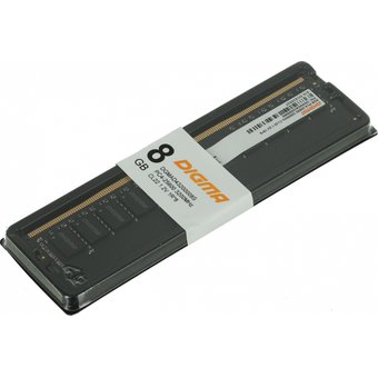  ОЗУ Digma DGMAD43200008S DDR4 8Gb 3200MHz RTL PC4-25600 CL22 DIMM 288-pin 1.2В single rank 