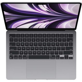  Ноутбук Apple MacBook Air 13 2022 (MLXW3LL/A) (англ.клав.) Space Gray 13.3'' Retina (2560x1600) M2 chip with 8-core CPU and 8-core GPU/8GB/256GB SSD 