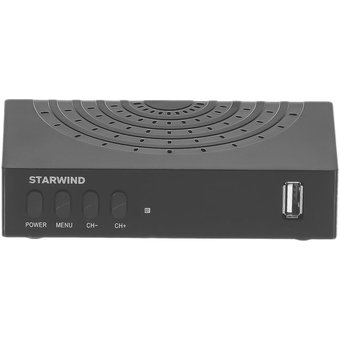  Ресивер DVB-T2 Starwind CT-240 черный 