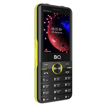  Смартфон BQ 2842 Disco Boom Black+Yellow 