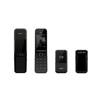  Мобильный телефон Nokia 2720 Flip DS Black (TA-1175) 