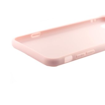  Чехол Матовый резиновый для iPhone 6/6S розовый 