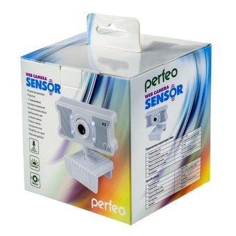  Web-камера Perfeo Sensor Black 0.3 МПикс, USB 