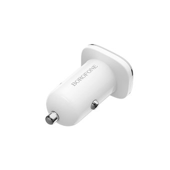  АЗУ Borofone BZ12 Lasting power 5V/2,1A 2USB, white 