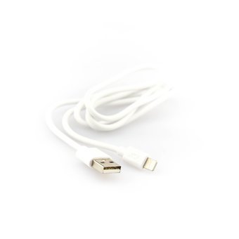  СЗУ 2 USB, 2,4A + Дата-кабель 8pin, 1м, белое, BoraSCO (VSP) 