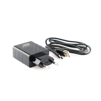 СЗУ 2 USB, 2,4A + Дата-кабель Type-C, 1м, черное, BoraSCO (VSP) 