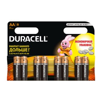  Батарейка Duracell LR6/8BL MN1500 