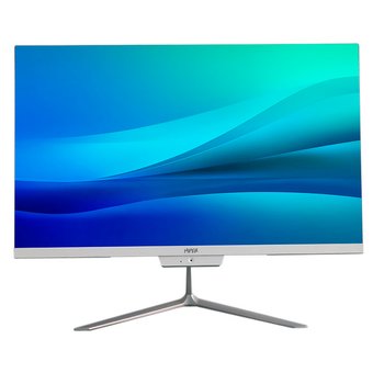  Моноблок Hiper V2 (9YXTHV8INU) 23.8" Full HD Cel G5905 (3.5) 4Gb SSD256Gb UHDG noOS GbitEth 120W kb+m белый 
